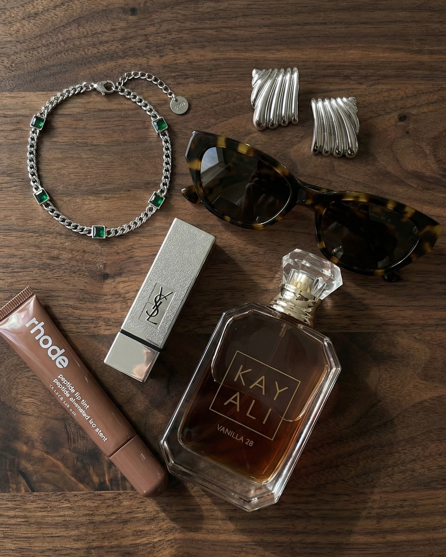 Ionian crystal bracelet silver