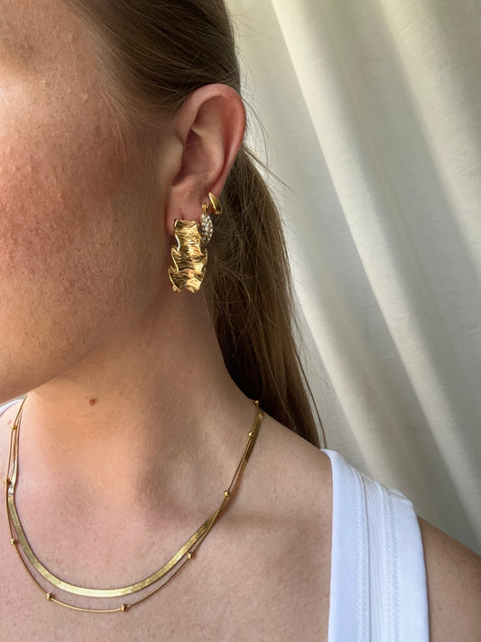 Adeline sculpted earrings