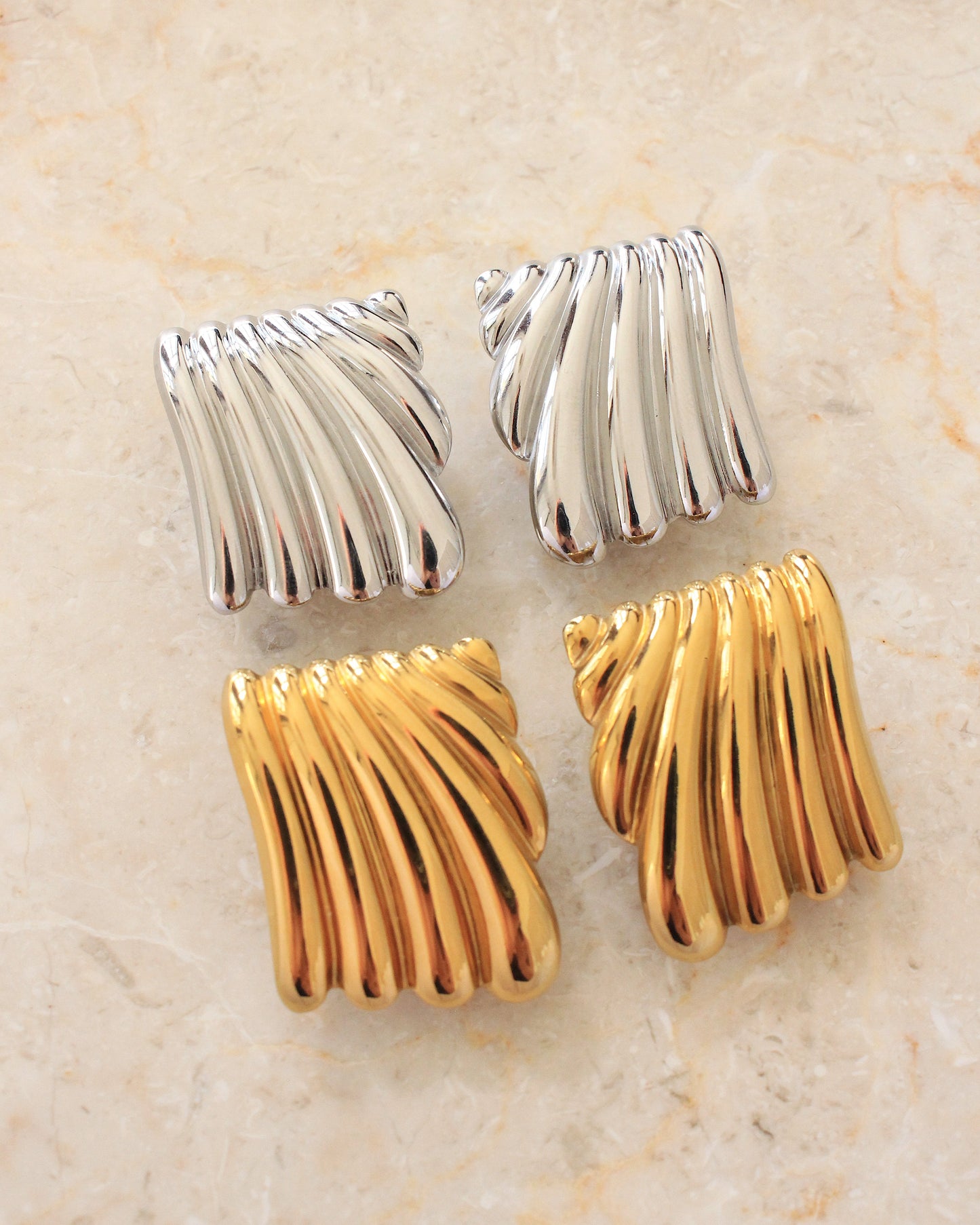 Sorrento earrings silver