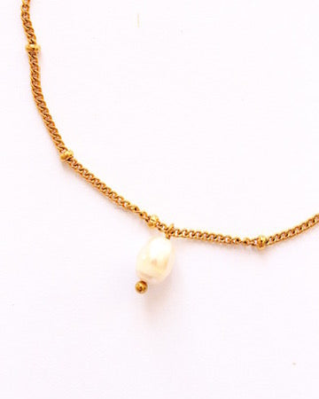 Sintra pearl charm bracelet