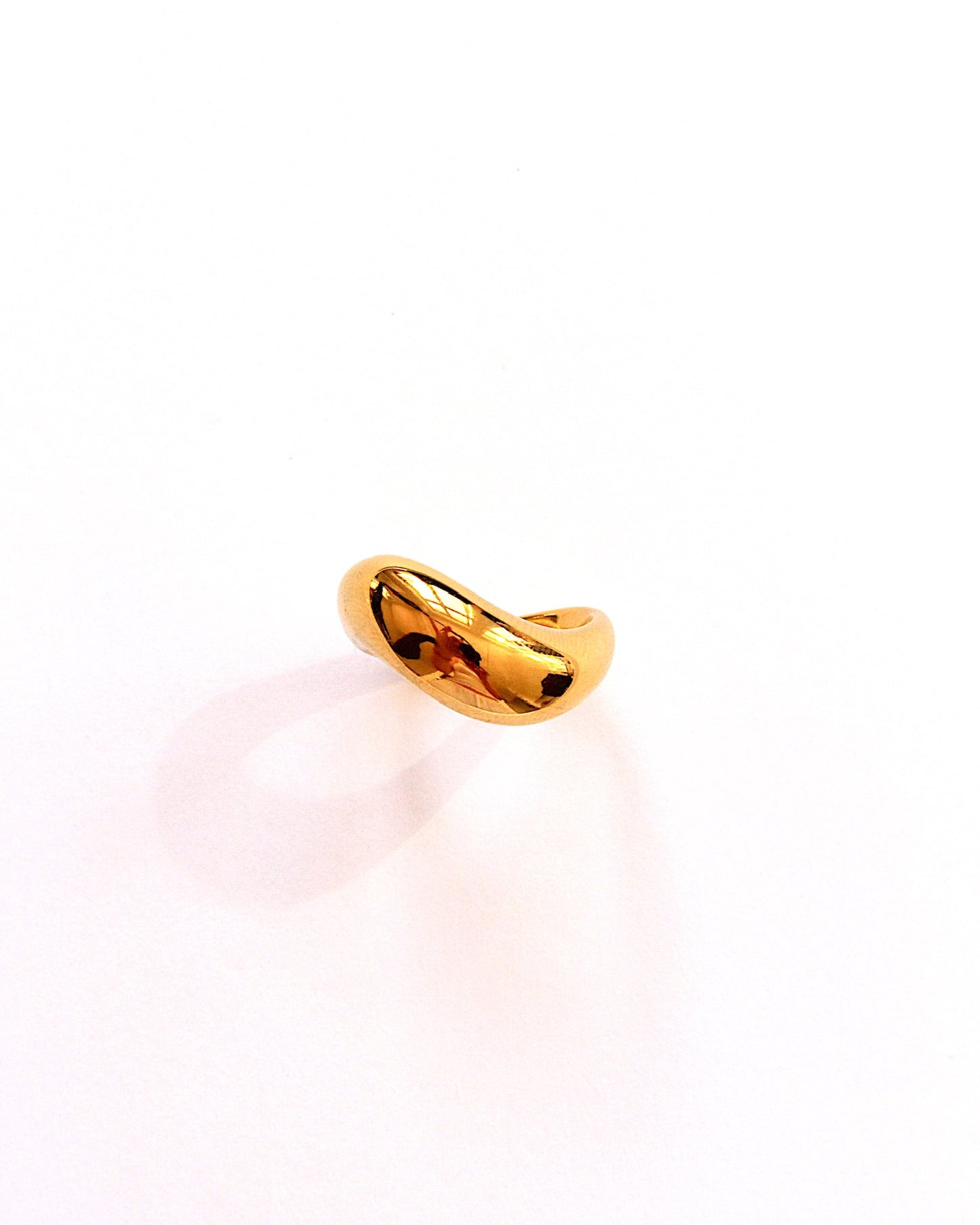 Corsica chunky ring gold