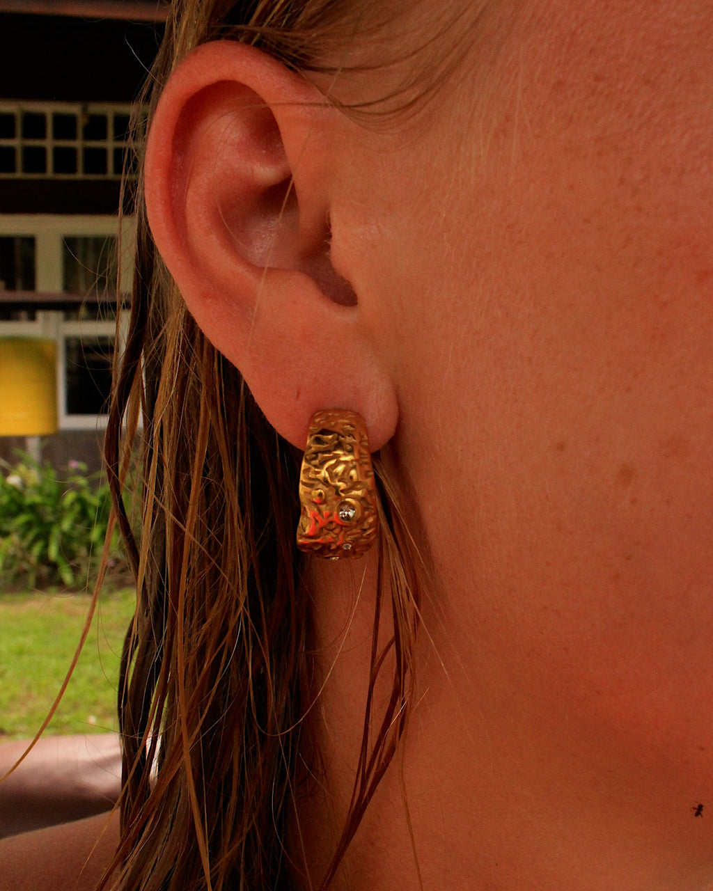 Vienna hoop earrings