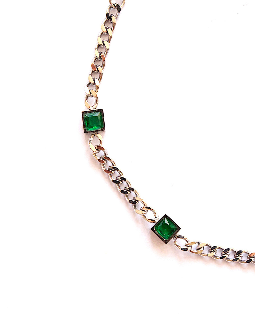 Ionian crystal bracelet silver