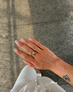Siena crystal ring