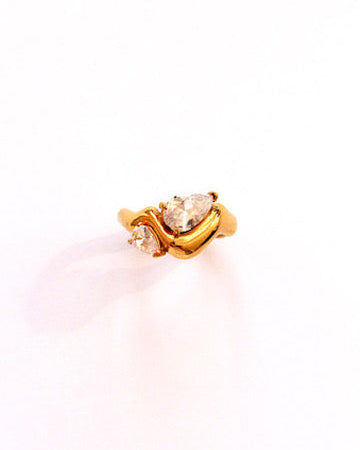 Siena crystal ring