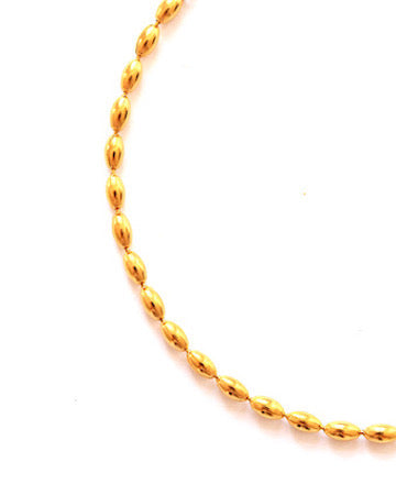 Aspen beads bracelet gold