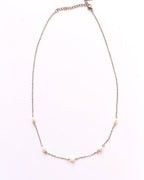 Positano fresh water pearl necklace silver