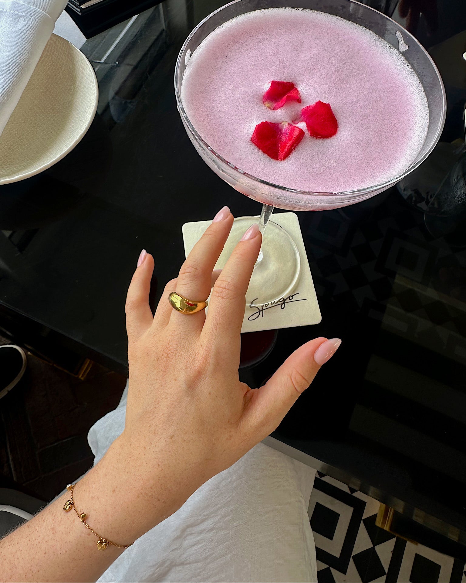 Corsica chunky ring gold