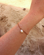 Sintra pearl charm bracelet