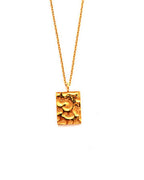 Riviera hammered necklace