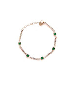 Ionian crystal bracelet silver
