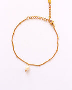 Sintra pearl charm bracelet