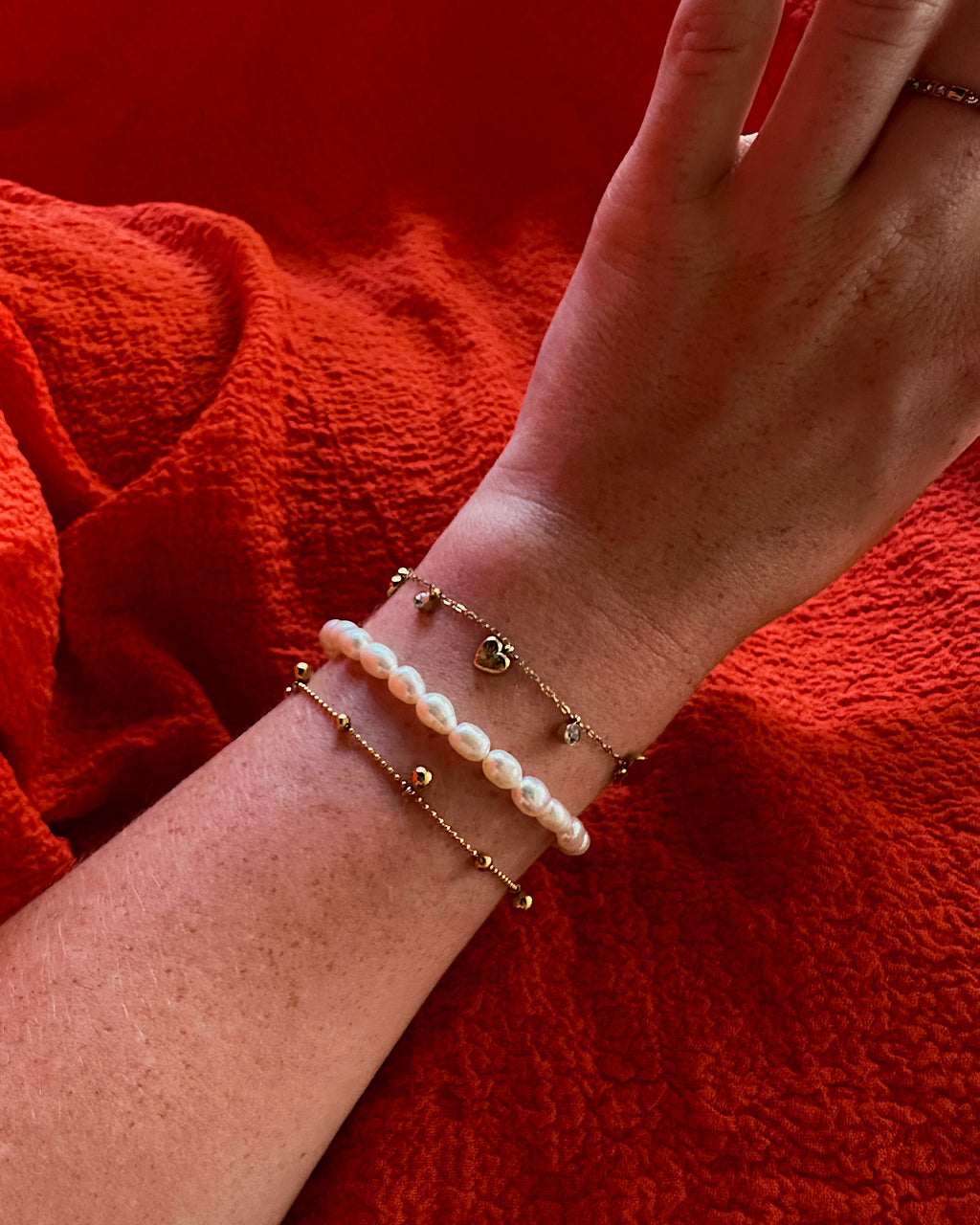 Antibes fresh water pearl bracelet