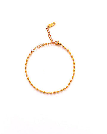 Aspen beads bracelet gold
