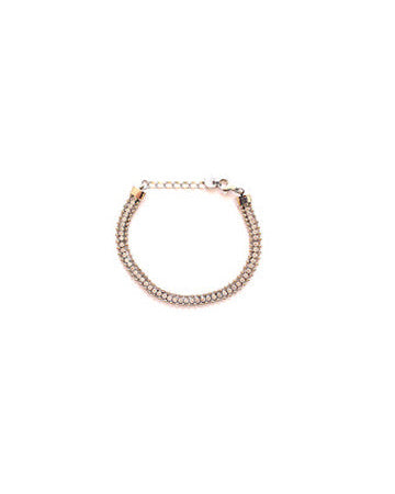 Tulum Crystal Bracelet Silver