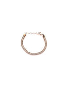 Tulum Crystal Bracelet Silver
