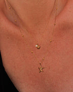 Ibiza shell double necklace