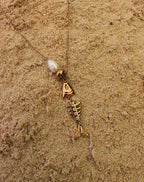 Tahiti fish necklace