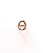 Irregular ring silver