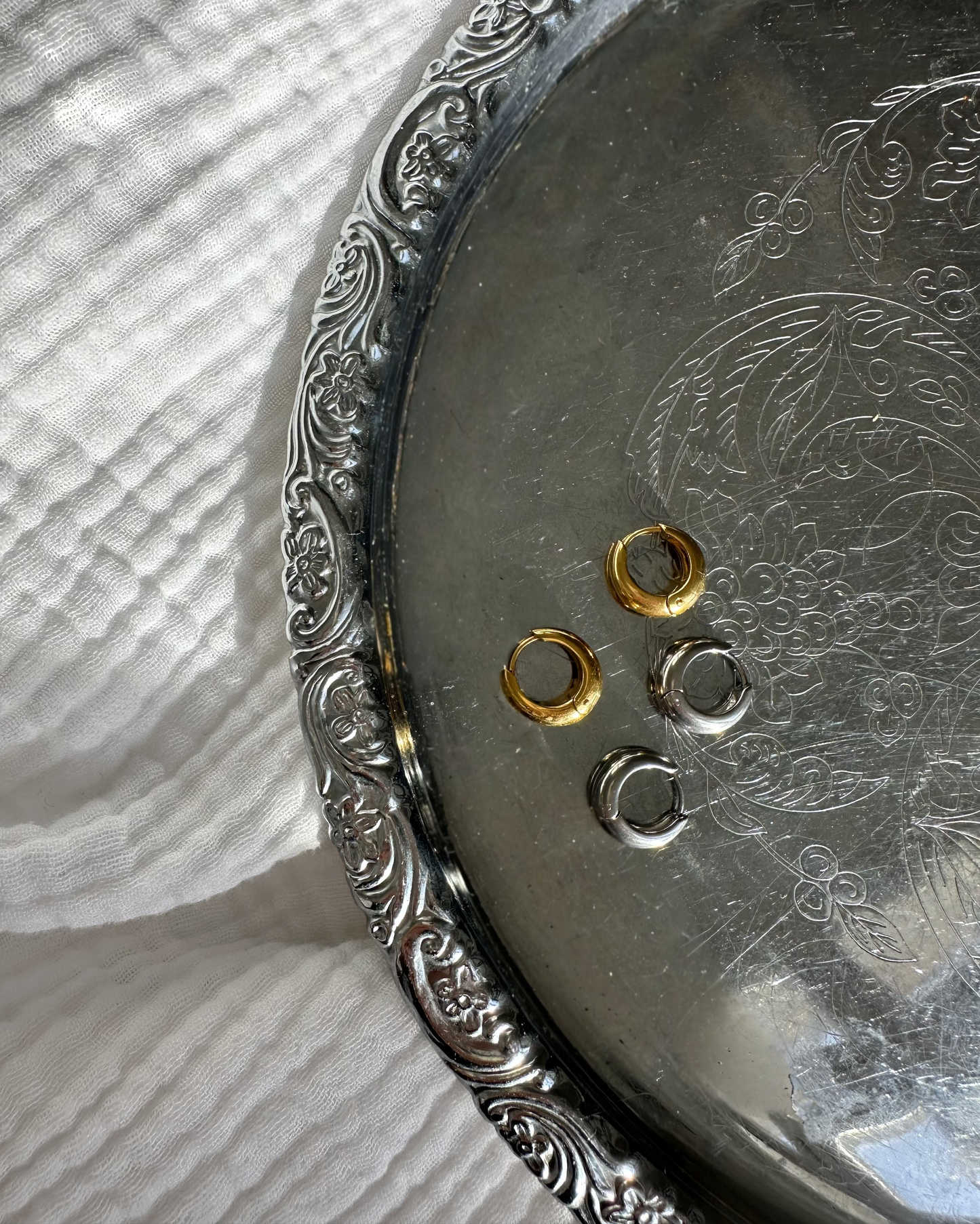 Almeria Hoops silver