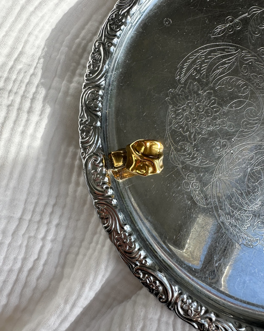 Matera hammered ring