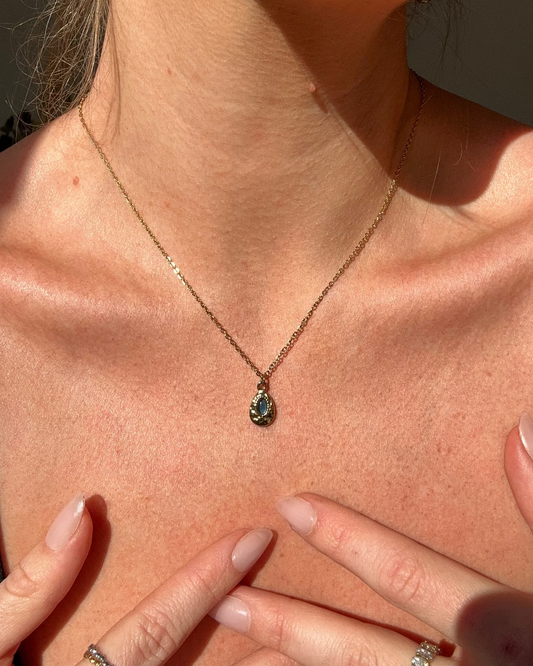 Marrakech hammered necklace