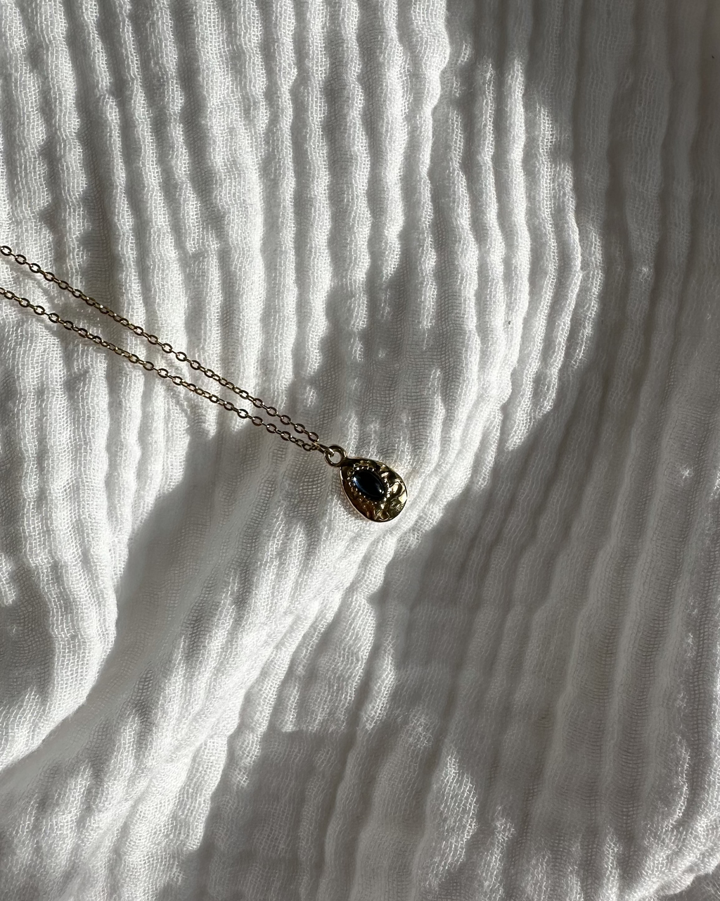 Marrakech hammered necklace