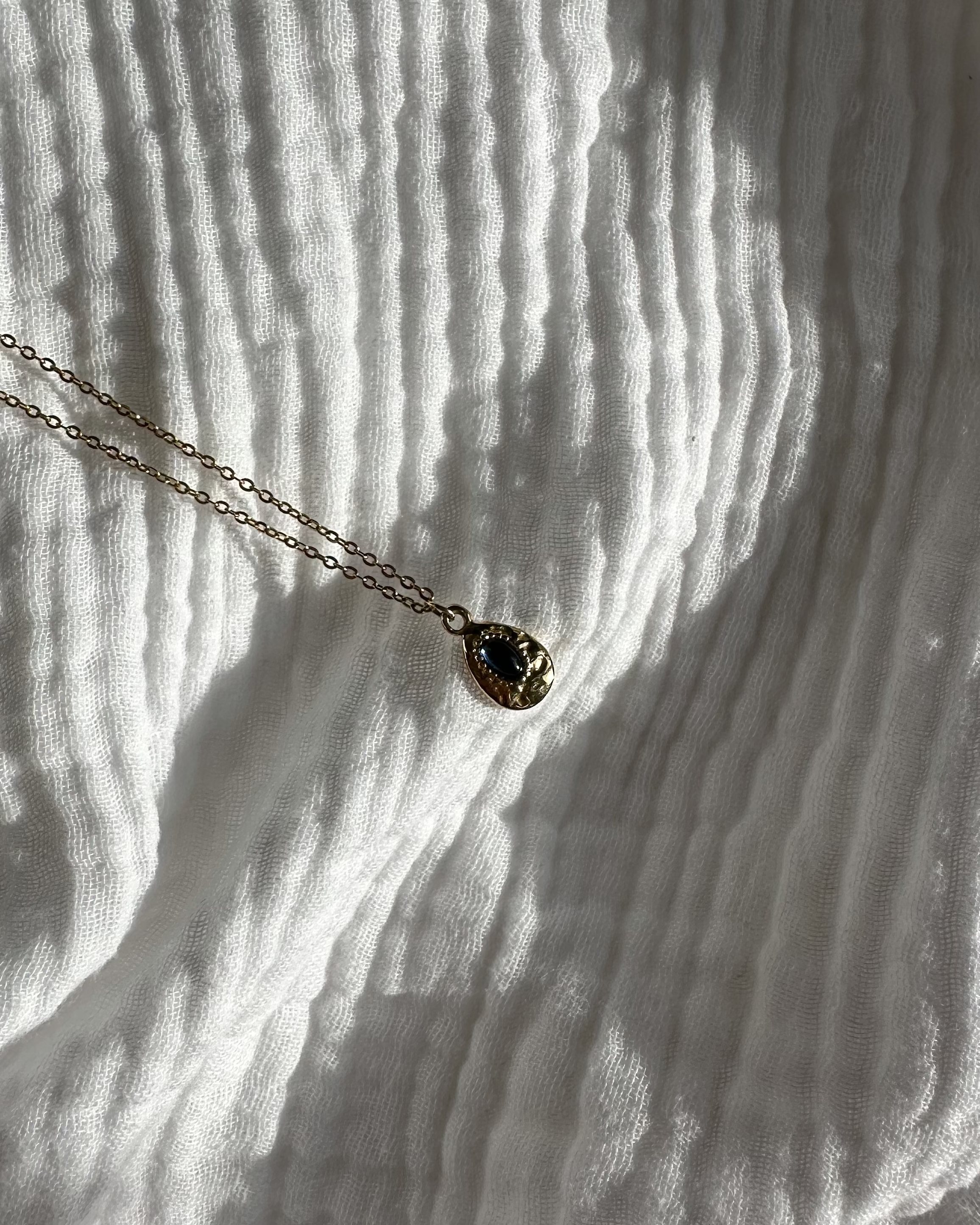 Marrakech hammered necklace