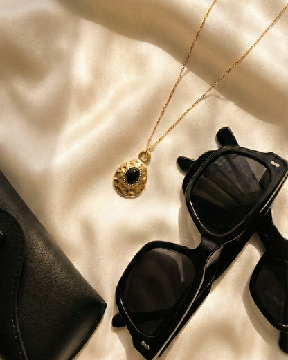 Marrakech hammered necklace