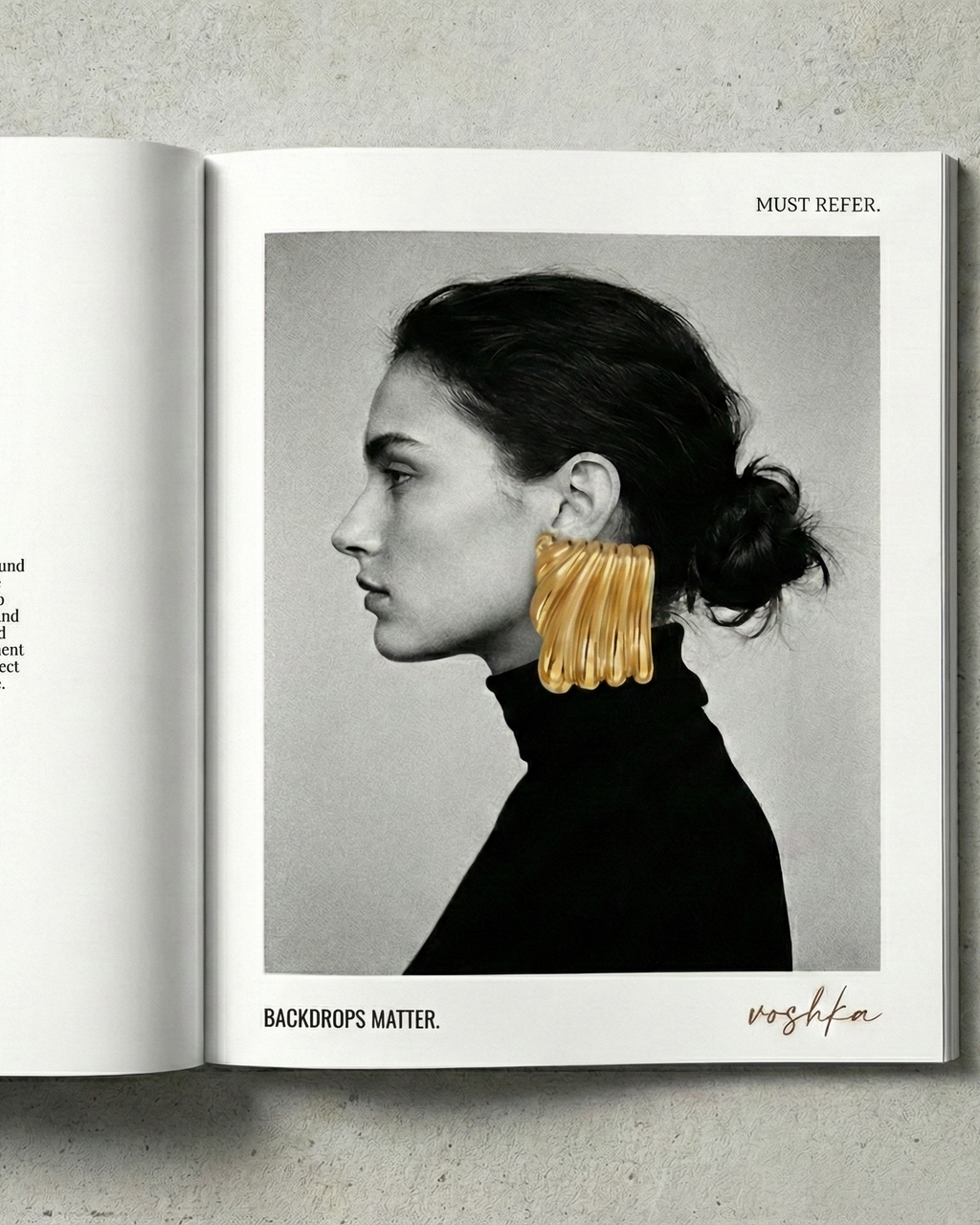 Sorrento earrings gold