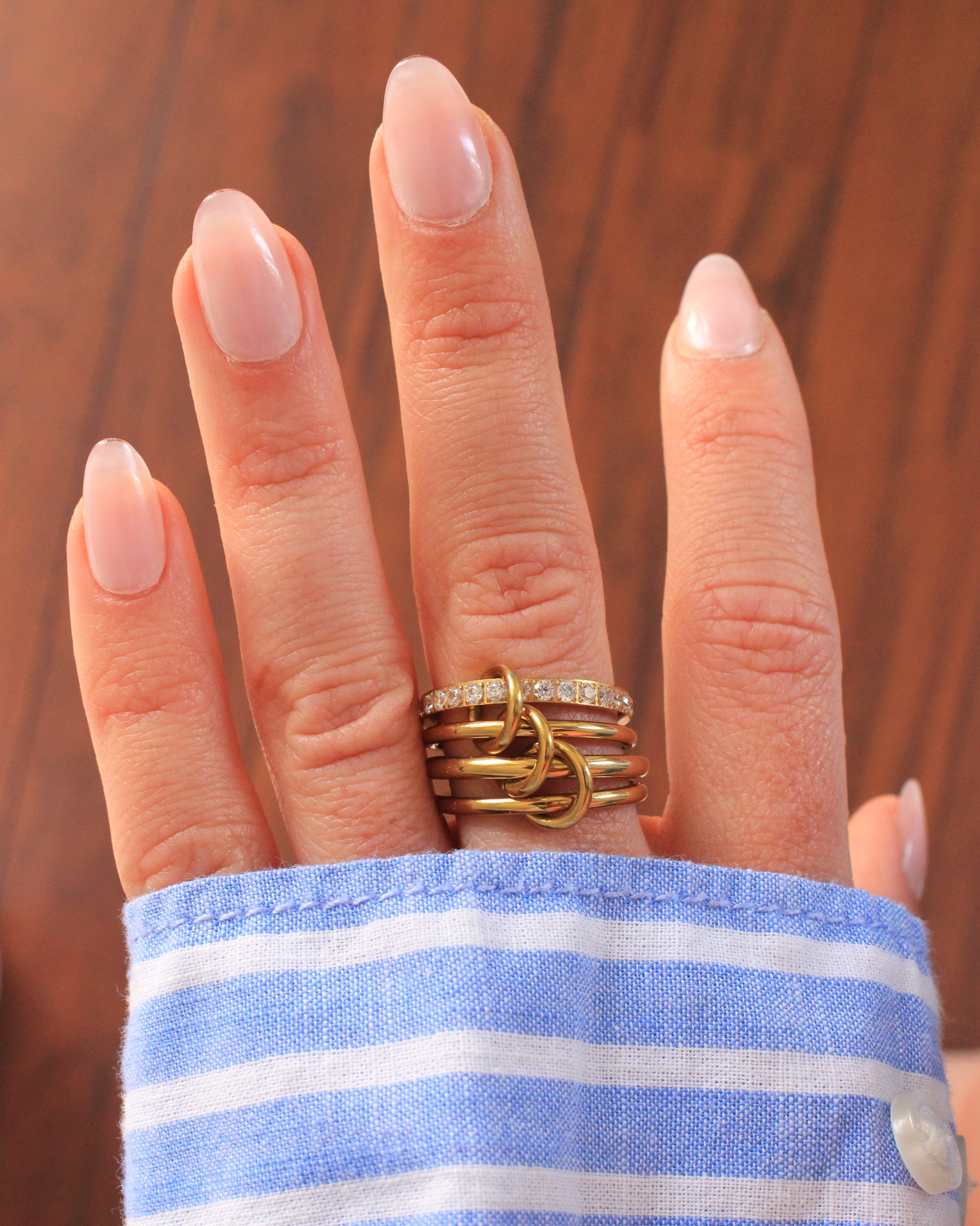 Monaco crystal ring