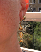 Belize fish earrings