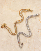 Tulum crystal bracelet gold