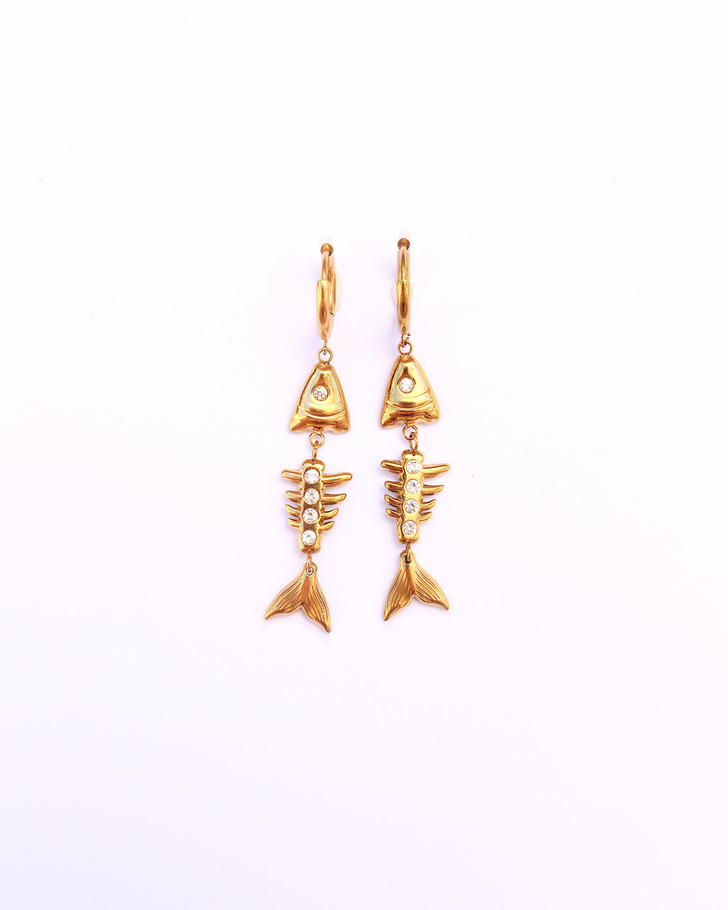 Belize fish earrings