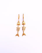 Belize fish earrings