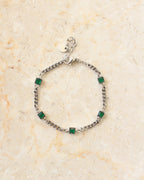 Ionian crystal bracelet silver