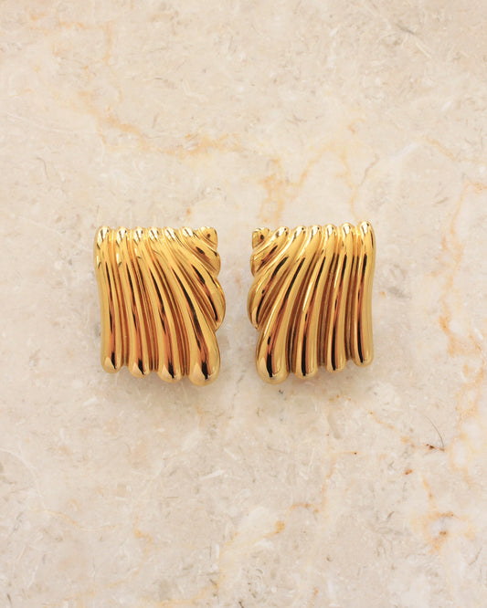 Sorrento earrings guld