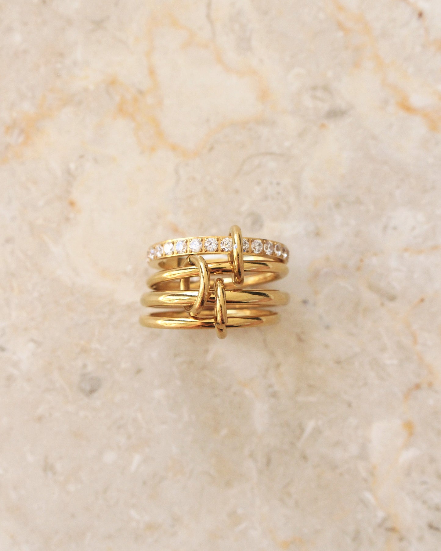 Monaco crystal ring