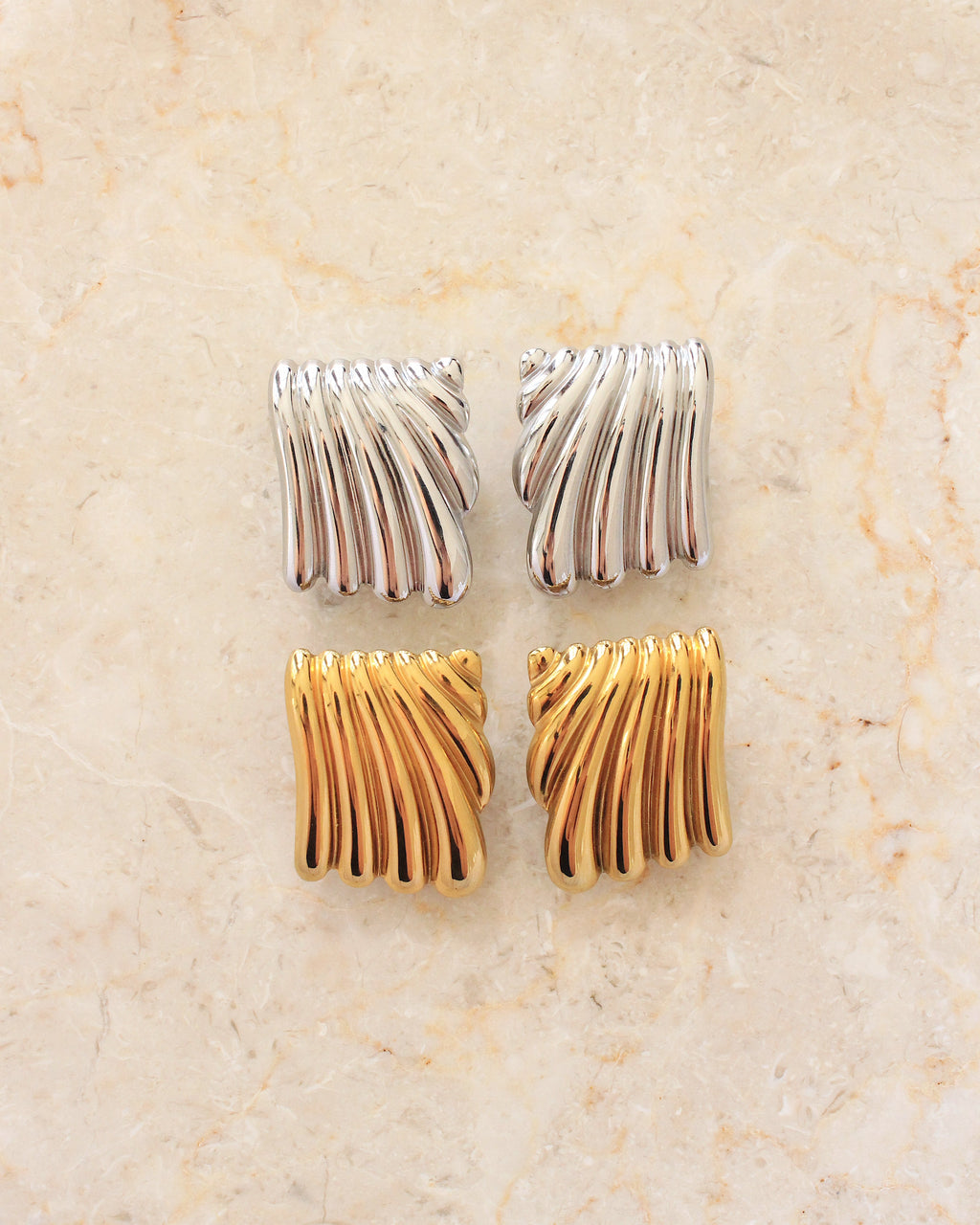 Sorrento earrings silver