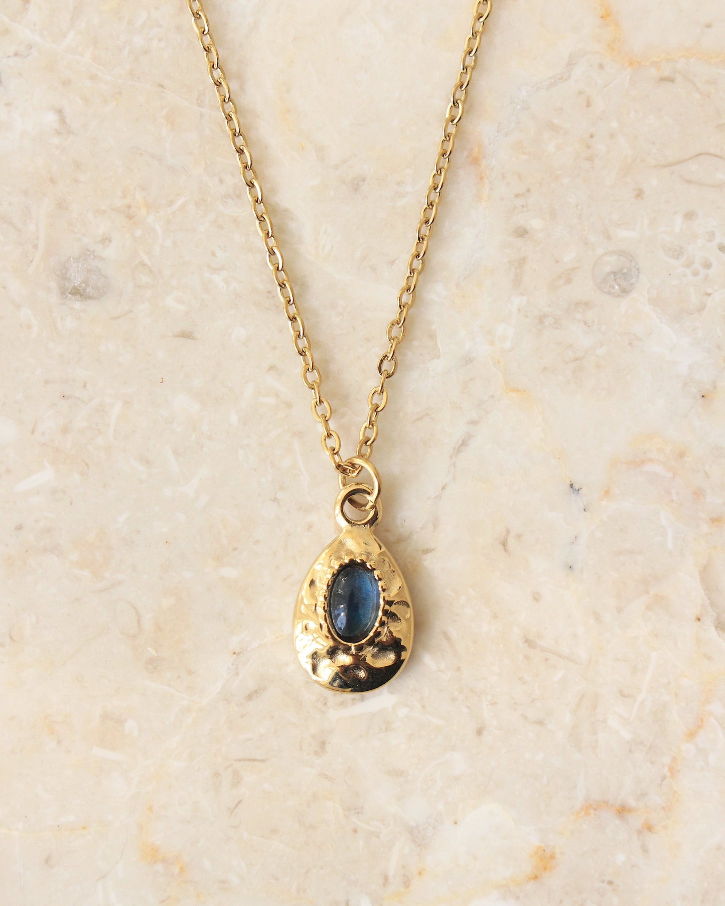 Marrakech hammered necklace