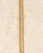 Tulum crystal bracelet gold