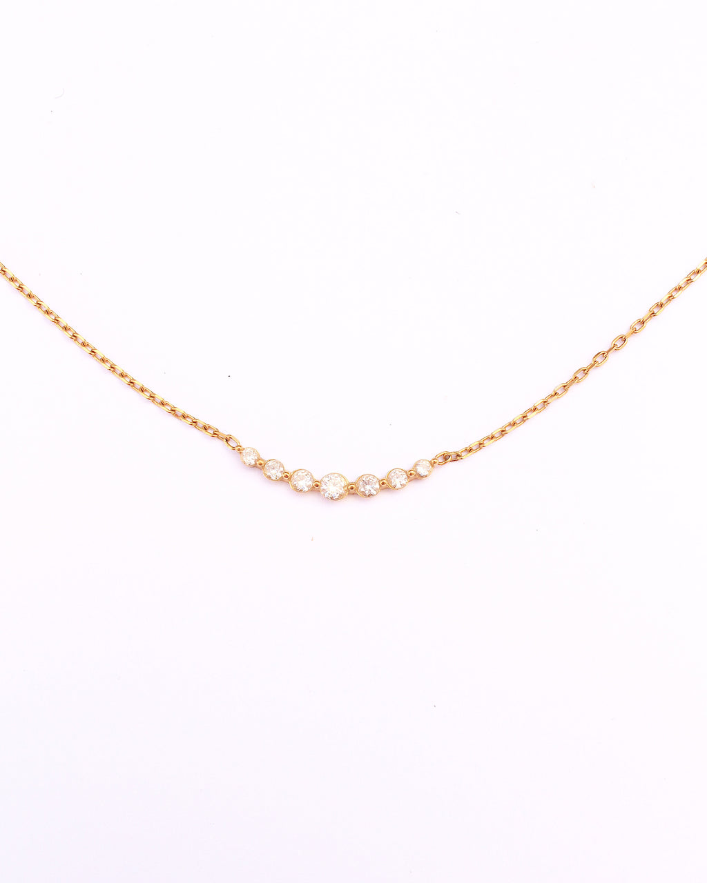 Athens zircon necklace
