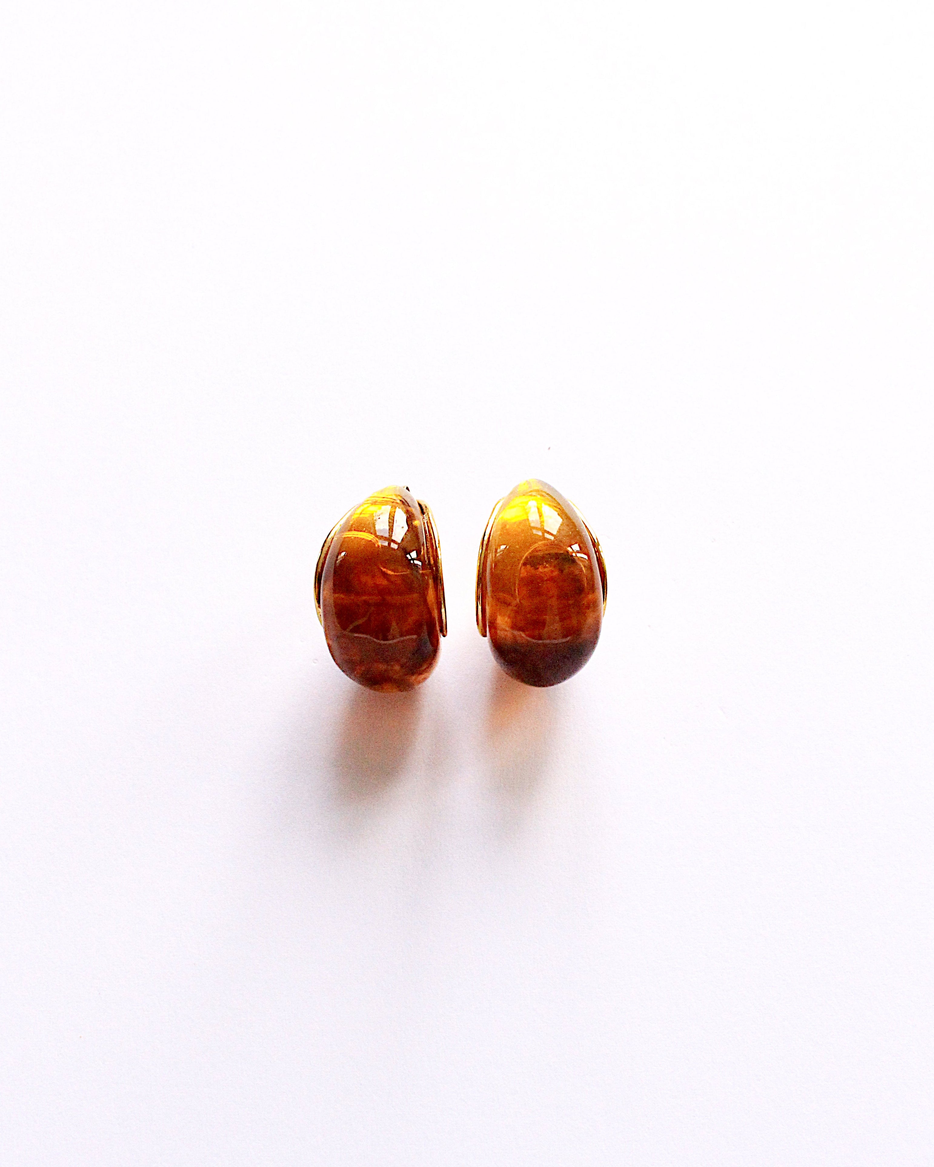Calabria Amber drop Earrings