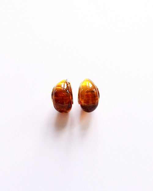 Calabria Amber drop Earrings